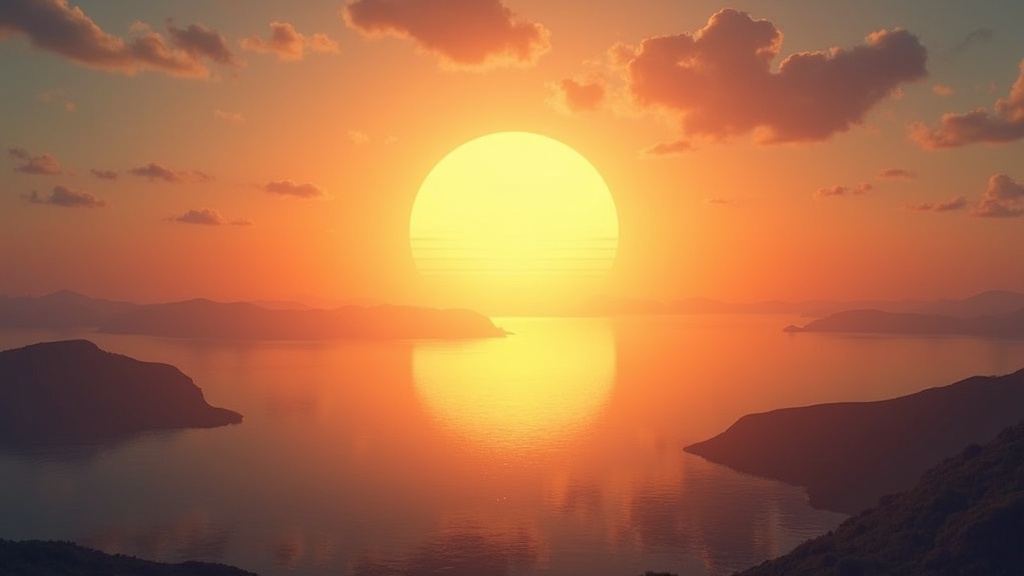 abstract sunrise artwork for new beginnings after divorce